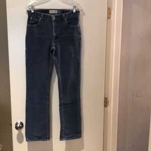 Vintage straight leg zip fly jeans